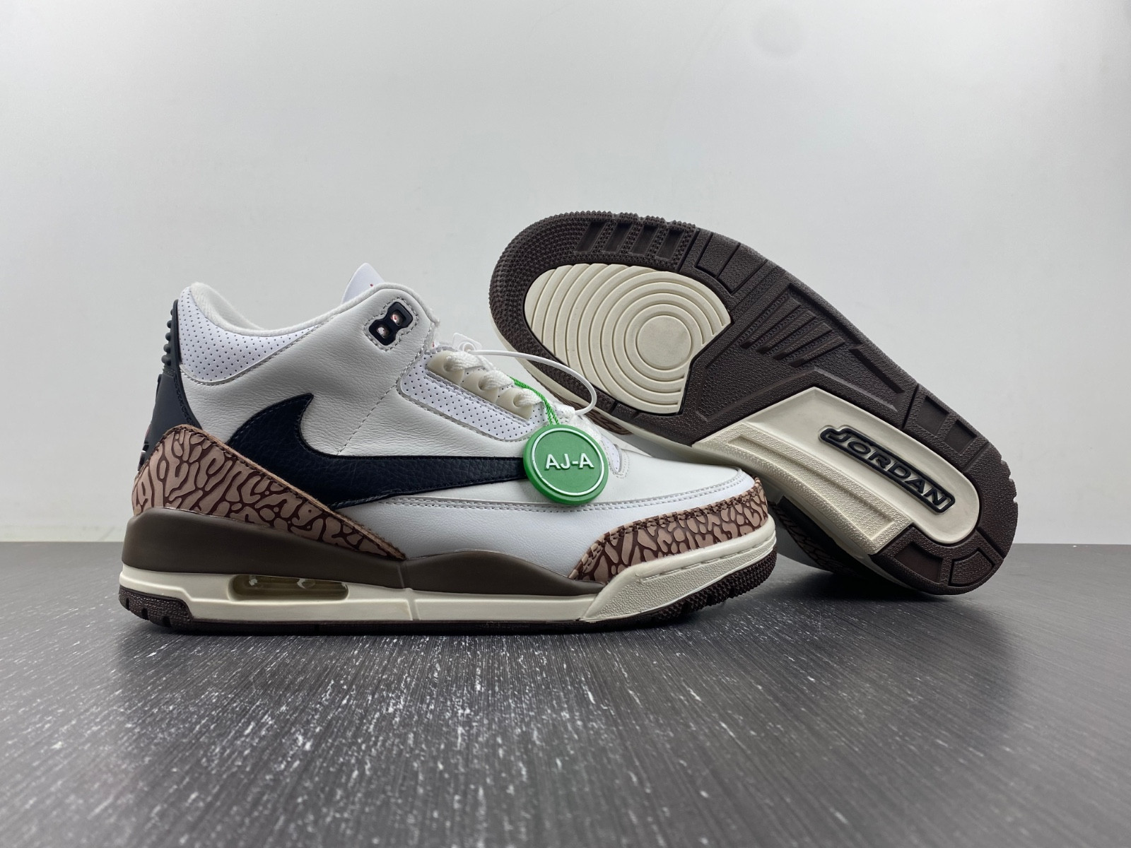 Air Jordan 3 "Palomino" Wear and breathable retro 136064-168