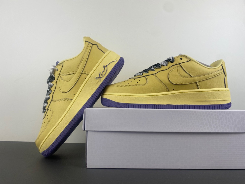 Kobe Bryant x Nike Air Force 1 Low Protro “Soft Yellow” HV9408-700