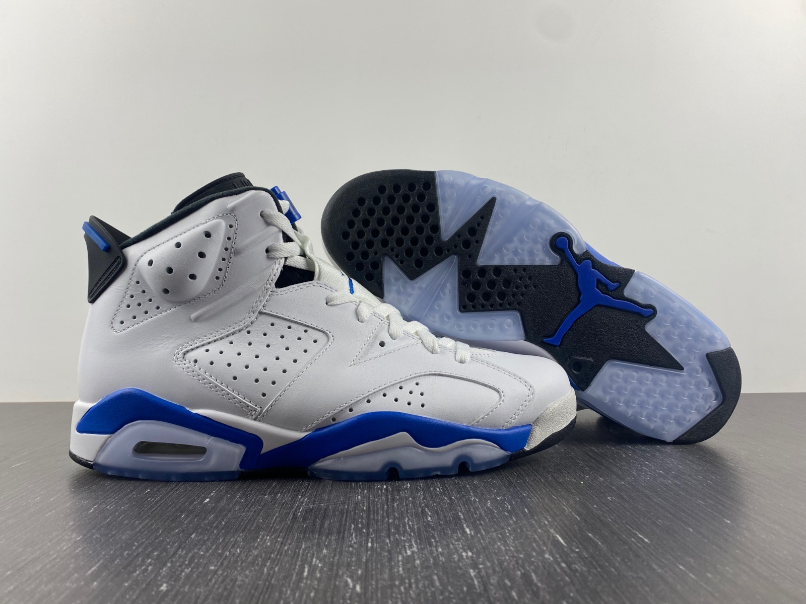AIR JORDAN 6 RETRO ''SPORT BLUE'' 2014 384664-107