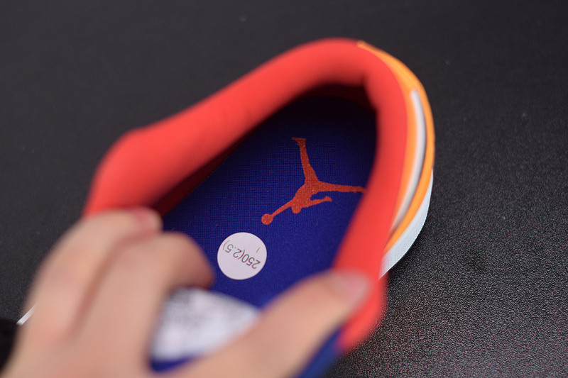 AIR JORDAN 1 LOW BLUE YELLOW ORANGE 553558-123