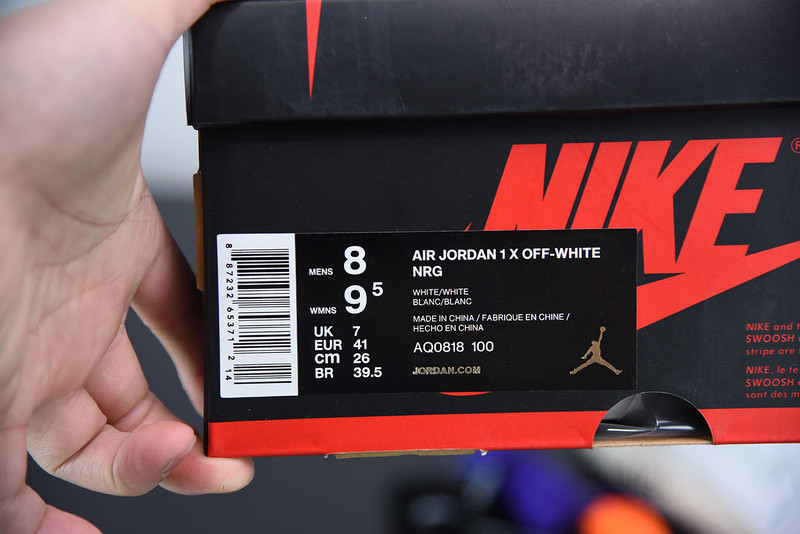 AIR JORDAN 1 X OF NRG "OF" AQ0818-100