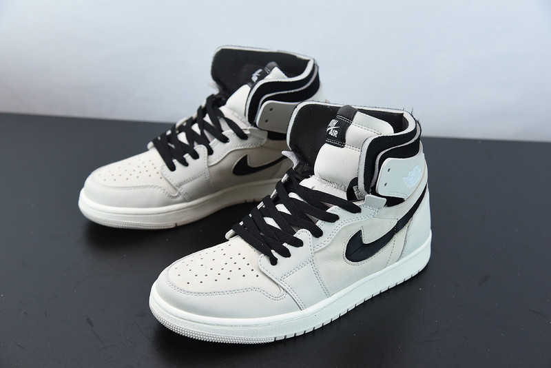 AIR JORDAN 1 HIGH ZOOM AIR CMFT SUMMIT WHITE BLACK(W)  CT0979-100
