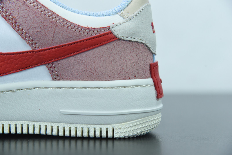 NIKE AIR FORCE 1 LOW SHADOW CRACKED LEATHER CI0919-108