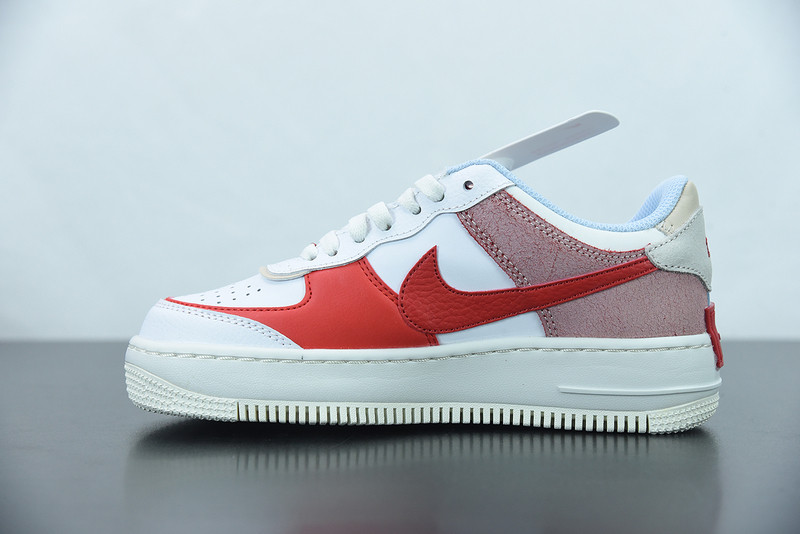 NIKE AIR FORCE 1 LOW SHADOW CRACKED LEATHER CI0919-108