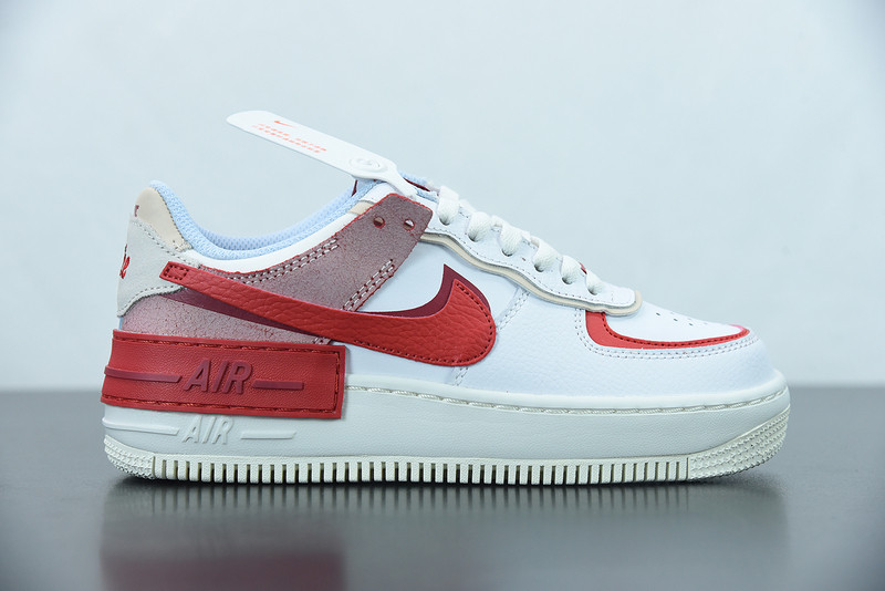 NIKE AIR FORCE 1 LOW SHADOW CRACKED LEATHER CI0919-108