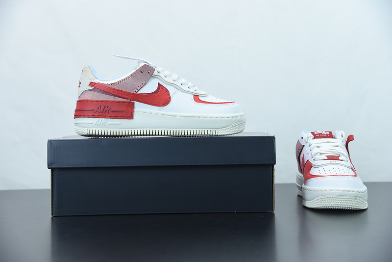 NIKE AIR FORCE 1 LOW SHADOW CRACKED LEATHER CI0919-108