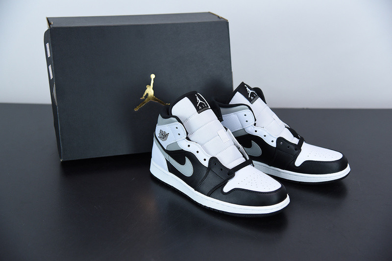 AIR JORDAN 1 Mid WHITE SHADOW 554724-073