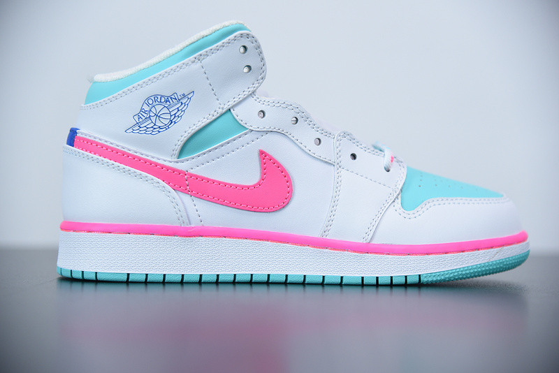 AIR JORDAN 1 MID GS ''DIGITAL PINK'' 555112-102