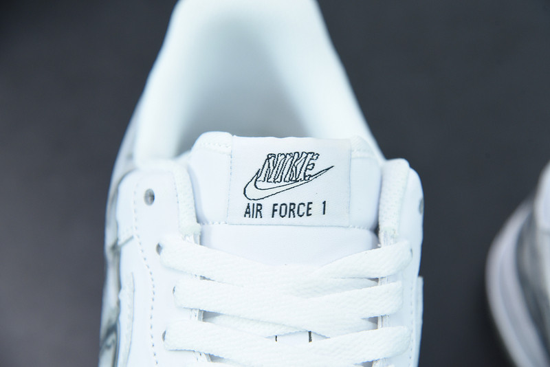 NIKE AIR FORCE 1 LOW SKELETON HALLOWEEN (2018) BQ7541-100