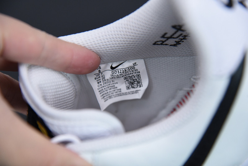 NIKE AIR FORCE 1 LOW "G-DRAGON-WHITE" PEACEMINUSONE PARA-NOISE 2.0 DD3223-100