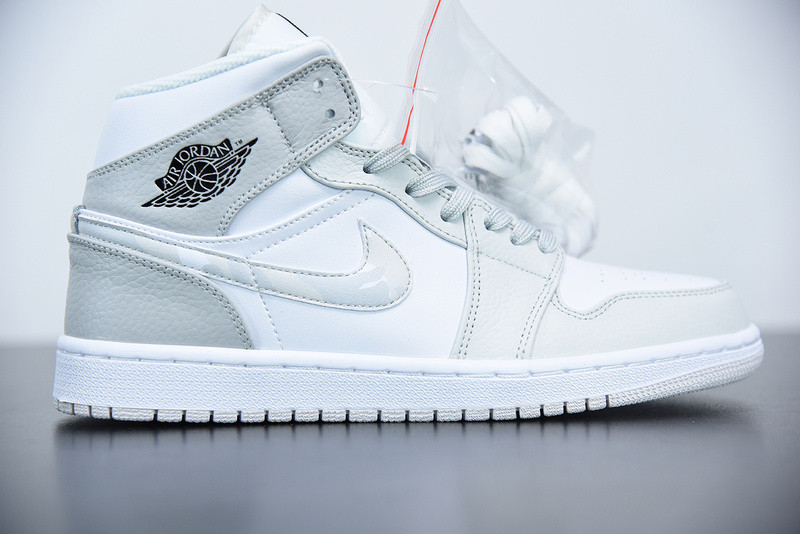 AIR JORDAN 1 MID ''SWH LOGO - GREY CAMO'' DC9035-100