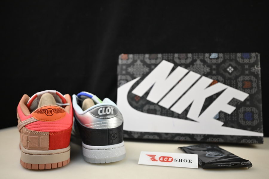 CLOT x Nike Dunk Low What The FN0316-999