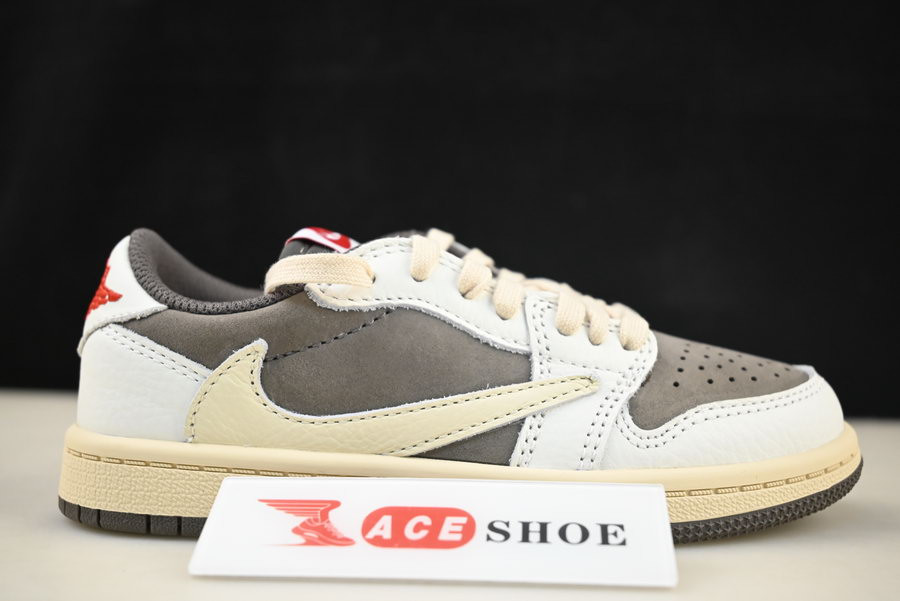 Toddler TRAVIS SCOTT X AIR JORDAN 1 LOW OG PS ''REVERSE MOCHA'' DO5442-162
