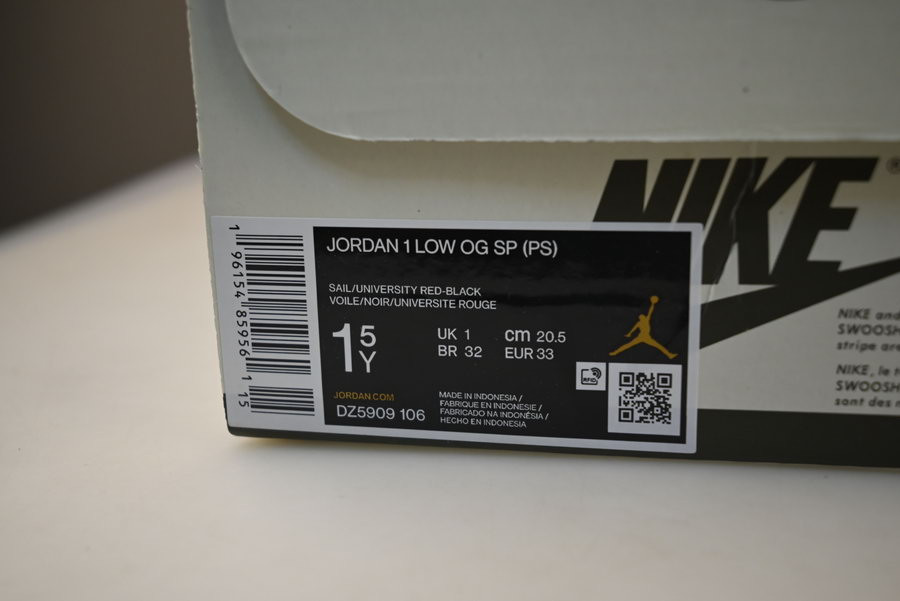 Toddler TRAVIS SCOTT X AIR JORDAN 1 LOW OG PS 