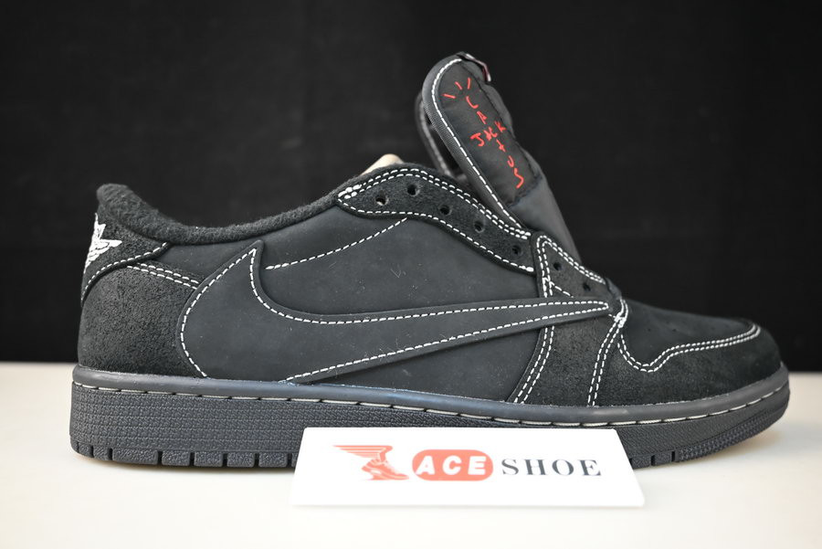 Travis Scott x Air Jordan 1 Low OG “Black Phantom” DM7866-001