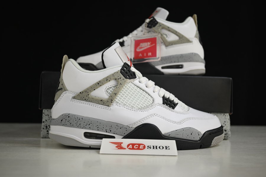 AIR JORDAN 4 RETRO OG "WHITE CEMENT 2016 RELEASE" 840606-192