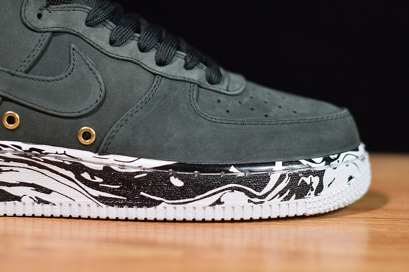 NIKE AIR FORCE 1 HI BHM QS "BLACK HISTORY MONTH" 920787-001