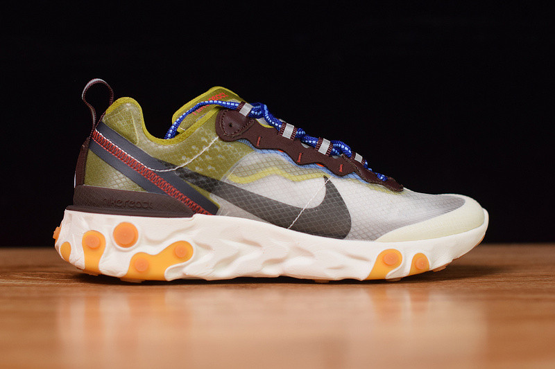 NIKE REACT ELEMENT 87 MOSS AQ1090-300