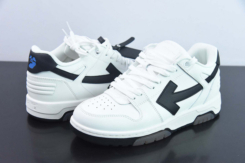 OF™ C/O VIRGIL ABLOH OUT OF OFFICE LOW-TOP LEATHER SNEAKERS ‘OOO“