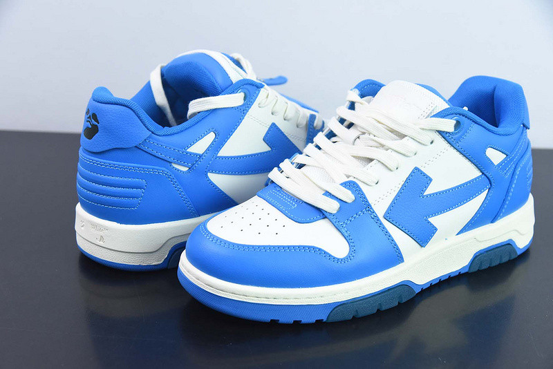 OF™ C/O VIRGIL ABLOH OUT OF OFFICE LOW-TOP LEATHER SNEAKERS ‘OOO“