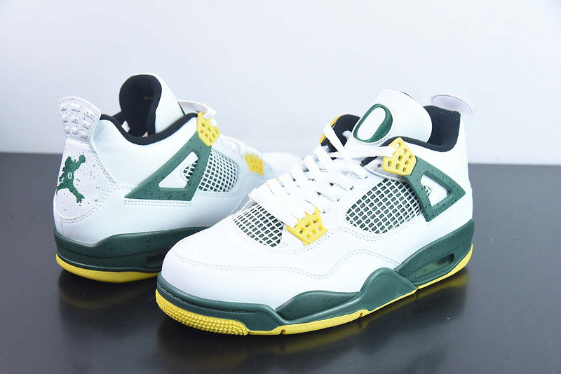 Air jordan 4 Retro "Oregon Ducks Pit Crew