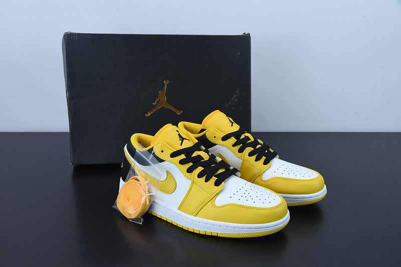 AIR JORDAN 1 LOW GS "UNIVERSITY GOLD" 553560-701