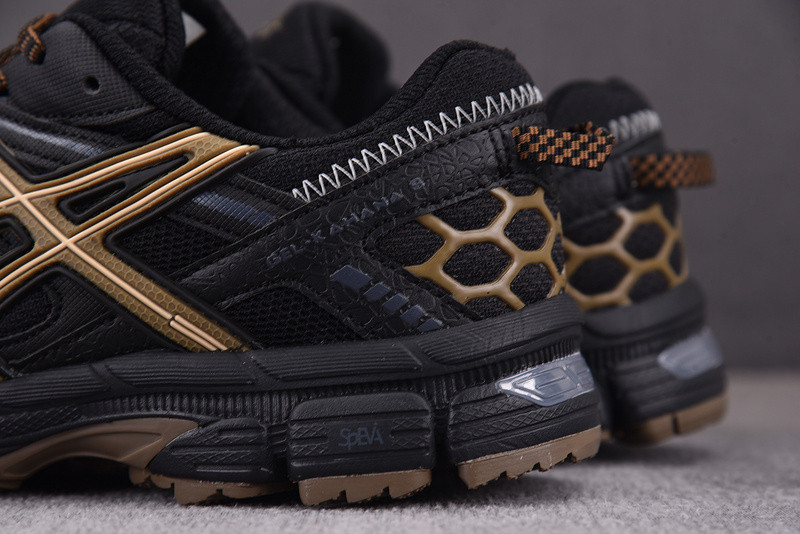 ASICS Gel‑kahana 8 Retro Wear‑Resistant Trail Black Brown 