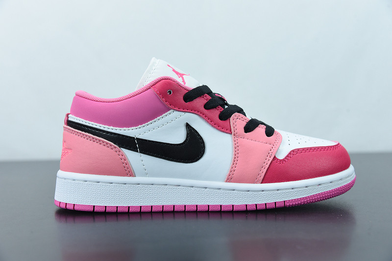 AIR JORDAN 1 LOW GS ''WHITE PINKSICLE'' 553560-162