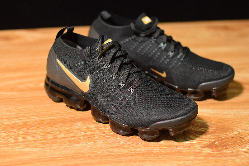 NIKE AIR VAPORMAX FLYKNIT 2 BLACK DARK GREY 942842-012