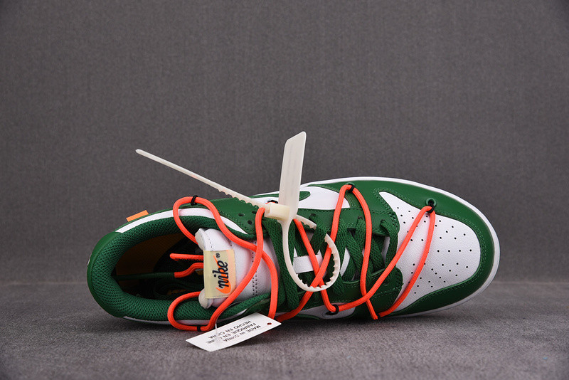 OF NIKE DUNK LOW LEATHER GREEN CT0856-100