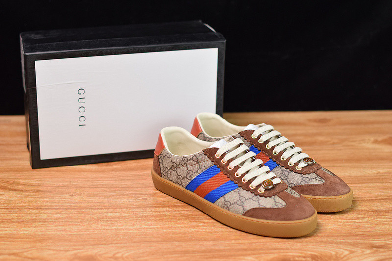 G*u*i jbg leather and suede
