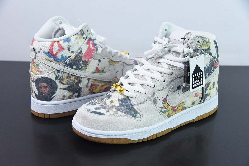 Supreme x Nike SB Dunk High Rammellzee FD8779-100