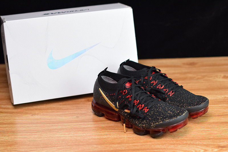 NIKE AIR VAPORMAX FLYKNIT 2 CHINESE NEW YEAR RUNNING SHOES BQ7036-001