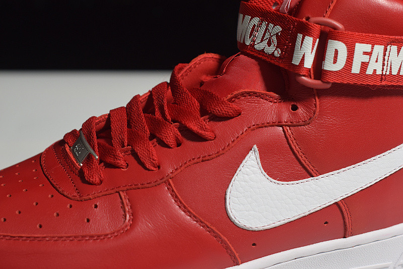 NIKE AIR FORCE 1 HIGH Supreme SP "Supreme" RED 698696-610