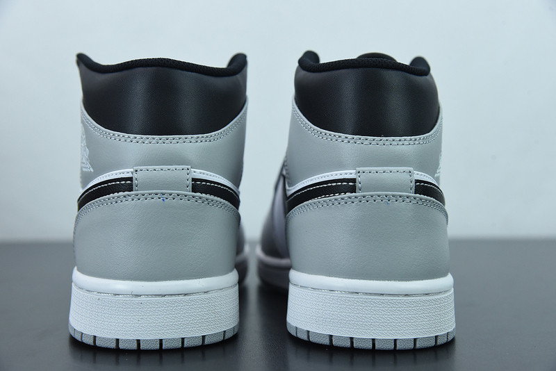 AIR JORDAN 1 MID LIGHT SMOKE GREY 554724-078