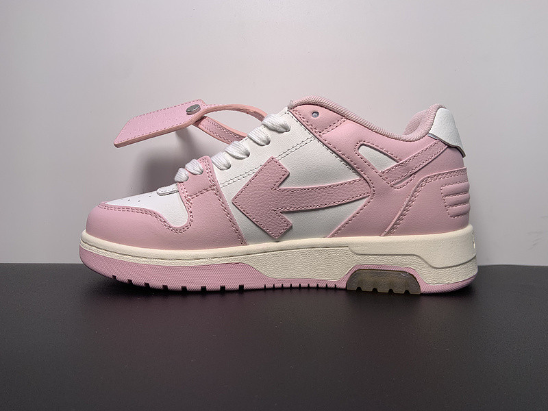 OF™ C/O VIRGIL ABLOH OUT OF OFFICE LOW-TOP LEATHER SNEAKERS ‘OOO“