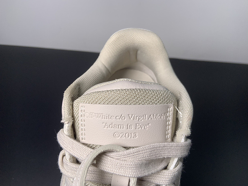 OF™ C/O VIRGIL ABLOH OUT OF OFFICE LOW-TOP LEATHER SNEAKERS ‘OOO“