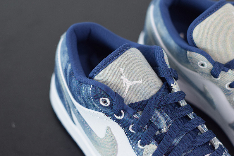 AIR JORDAN 1 LOW “WASHED DENIM” CZ8455-100
