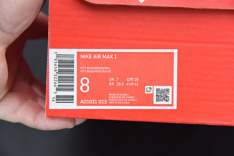 NIKE AIR MAX 1 CITY PACK 
