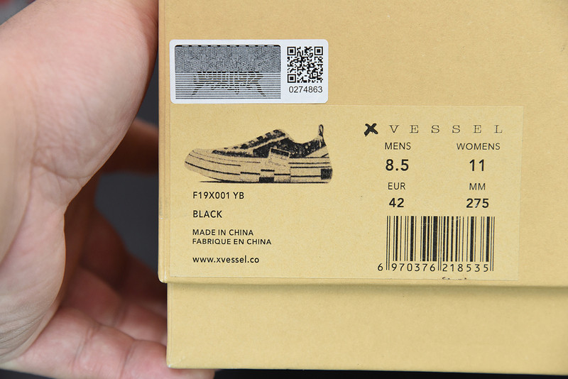 XVESSEL LACE-UP SNEAKERS
