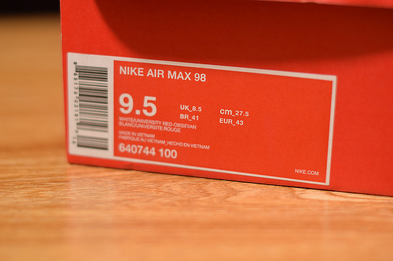 NIKE AIR MAX 98 "GUNDAM" 640744-100