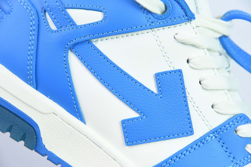 OF™ C/O VIRGIL ABLOH OUT OF OFFICE LOW-TOP LEATHER SNEAKERS ‘OOO“