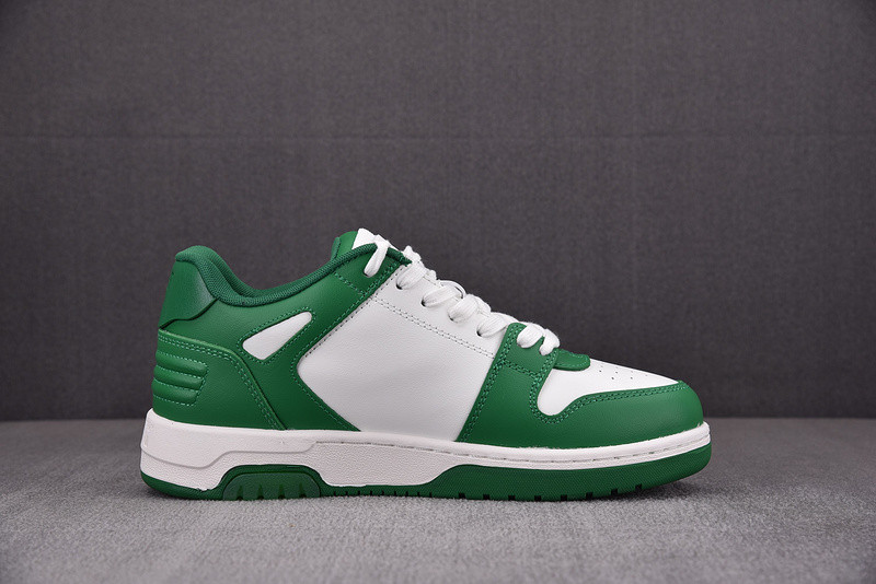 OF™ C/O VIRGIL ABLOH OUT OF OFFICE LOW-TOP LEATHER SNEAKERS ‘OOO“