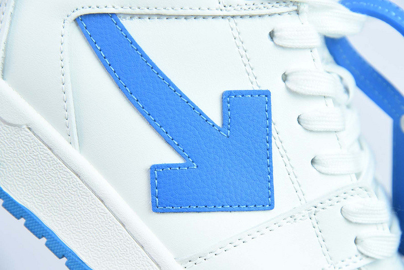 OF™ C/O VIRGIL ABLOH OUT OF OFFICE LOW-TOP LEATHER SNEAKERS ‘OOO“