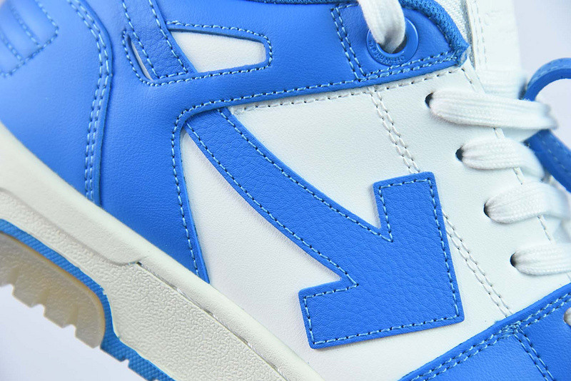 OF™ C/O VIRGIL ABLOH OUT OF OFFICE LOW-TOP LEATHER SNEAKERS ‘OOO“