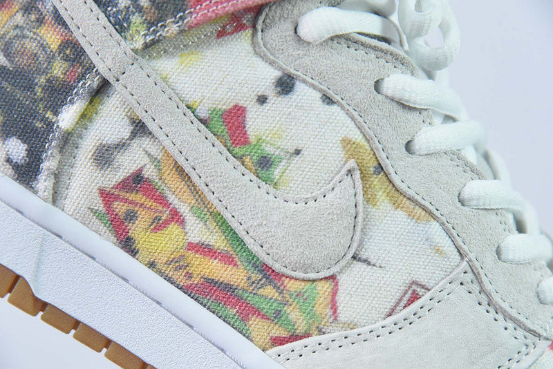 Supreme x Nike SB Dunk High Rammellzee FD8779-100