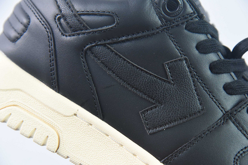OF™ C/O VIRGIL ABLOH OUT OF OFFICE LOW-TOP LEATHER SNEAKERS ‘OOO“