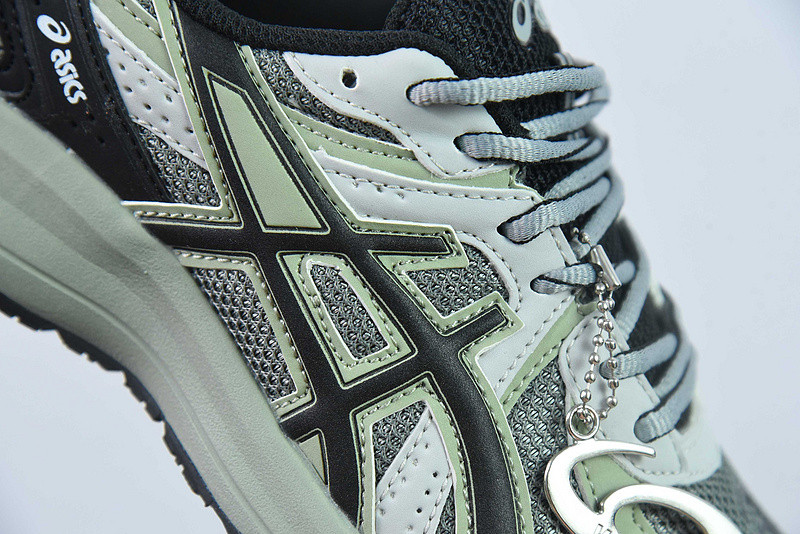 ASICS Jog 100 S Lightweight Low Tops Non-Slip Gray Green 1201A715-020