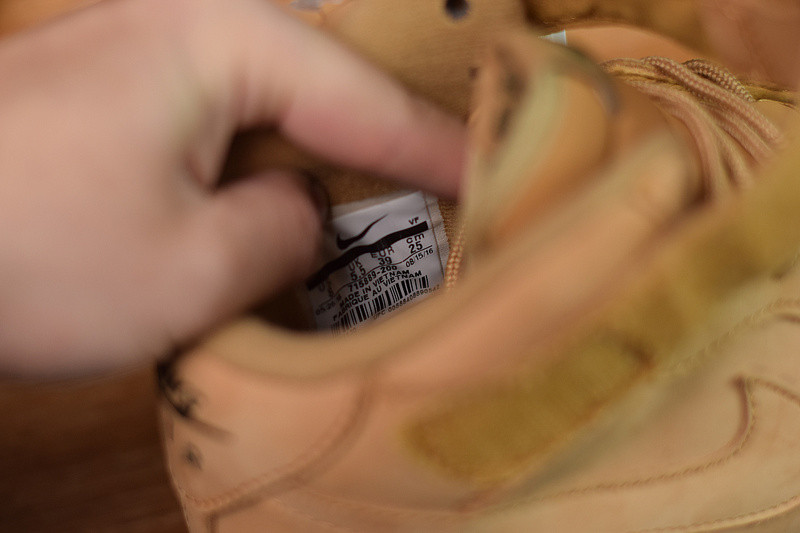 NIKE AIR FORCE 1 MID 07 PRM QS "FLAX" 715889-200