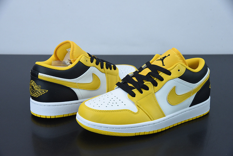 AIR JORDAN 1 LOW GS "UNIVERSITY GOLD" 553560-701